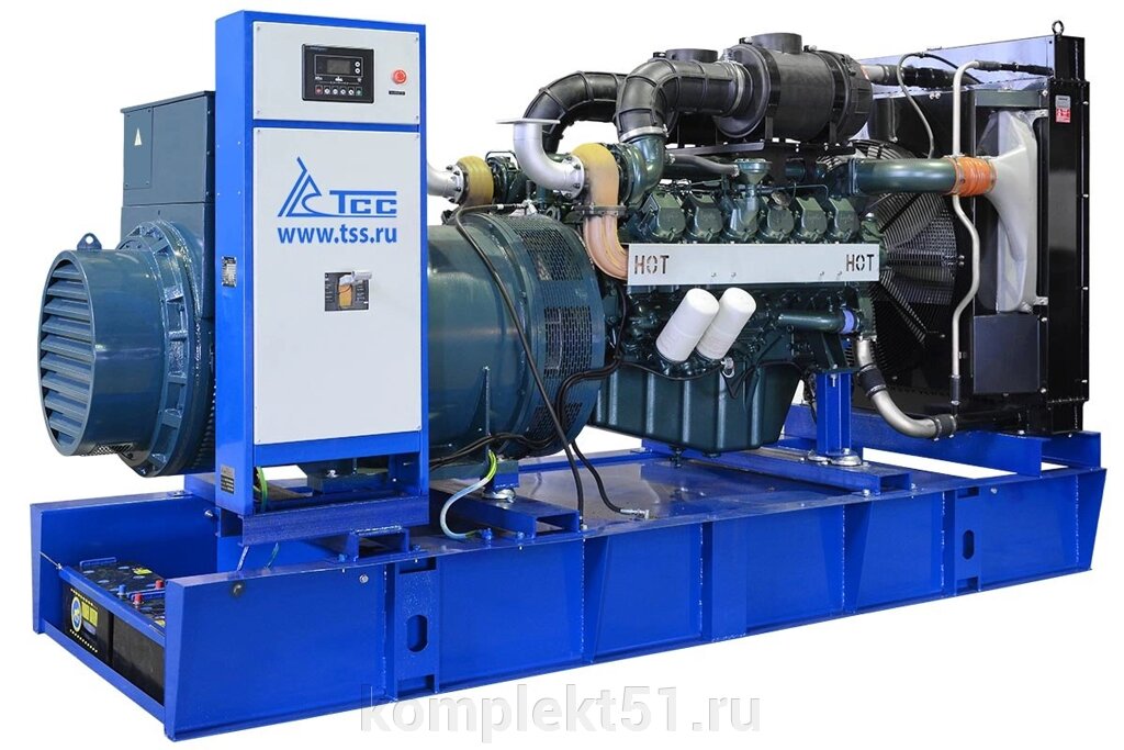 Дизельный генератор ТСС АД-600С-Т400-1РМ17 (Mecc Alte) от компании Cпецкомплект - оборудование для автосервиса и шиномонтажа в Мурманске - фото 1