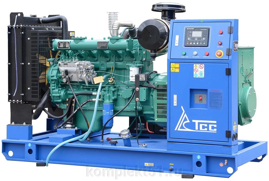 Дизельный генератор ТСС АД-70С-Т400-1РМ11 от компании Cпецкомплект - оборудование для автосервиса и шиномонтажа в Мурманске - фото 1