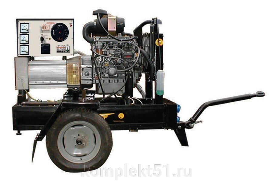 Дизельный генератор ВЕПРЬ АДА 25-230 РЯ от компании Cпецкомплект - оборудование для автосервиса и шиномонтажа в Мурманске - фото 1