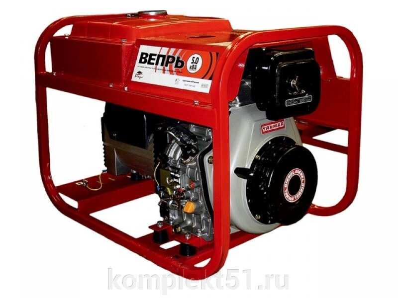 Дизельный генератор ВЕПРЬ АДП 10-230 ВЛ-БС от компании Cпецкомплект - оборудование для автосервиса и шиномонтажа в Мурманске - фото 1
