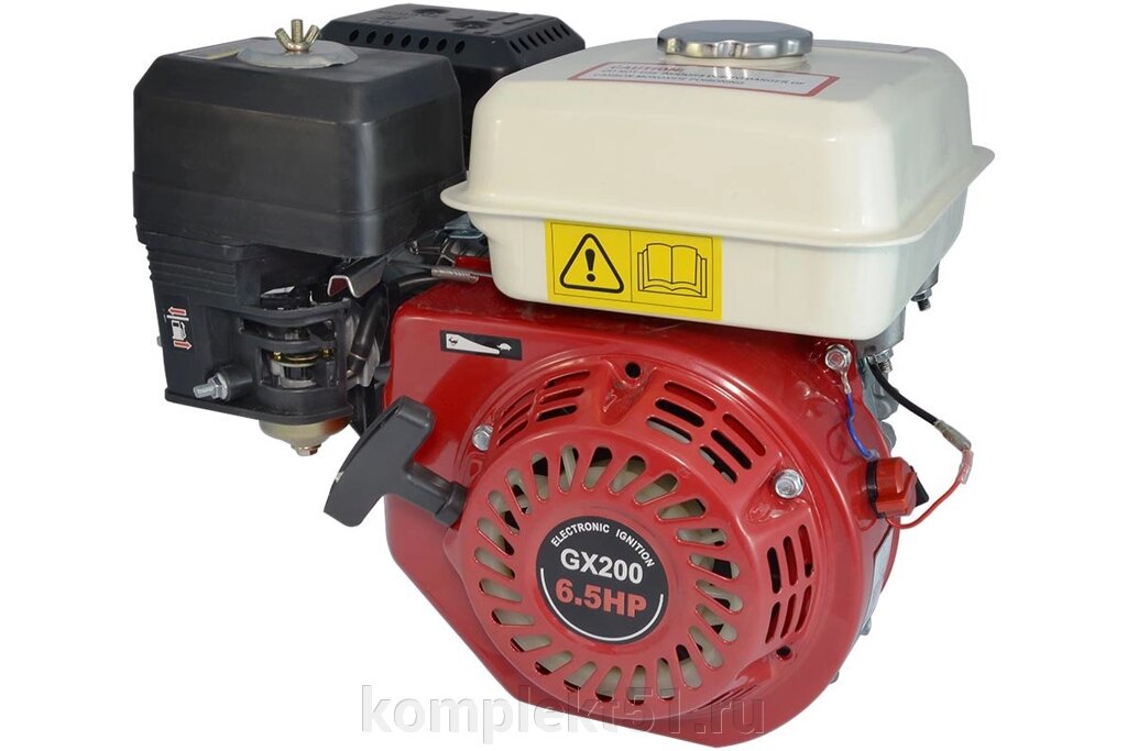 Двигатель GX200 (D=20 mm) аналог Honda GX200 (Хонда GX 200) тип S (D=20 mm) от компании Cпецкомплект - оборудование для автосервиса и шиномонтажа в Мурманске - фото 1