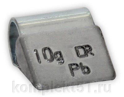 Грузик балансировочный для литых дисков 10 г (100 шт.) от компании Cпецкомплект - оборудование для автосервиса и шиномонтажа в Мурманске - фото 1