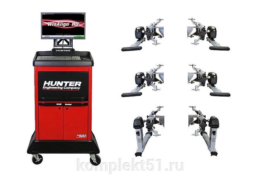 Hunter WA560/22LT-760T Стенд развал-схождения грузовой от компании Cпецкомплект - оборудование для автосервиса и шиномонтажа в Мурманске - фото 1