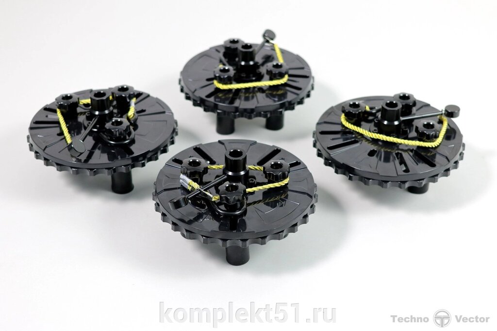 Комплект магнитных колесных адаптеров от компании Cпецкомплект - оборудование для автосервиса и шиномонтажа в Мурманске - фото 1