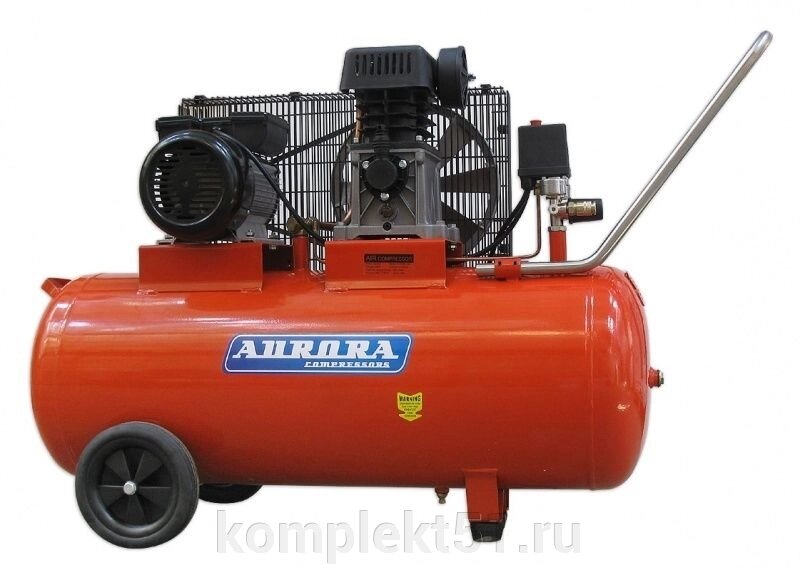 Компрессор Aurora Storm-100 от компании Cпецкомплект - оборудование для автосервиса и шиномонтажа в Мурманске - фото 1
