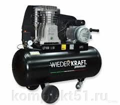 Компрессор WiederKraft WDK-91053 от компании Cпецкомплект - оборудование для автосервиса и шиномонтажа в Мурманске - фото 1