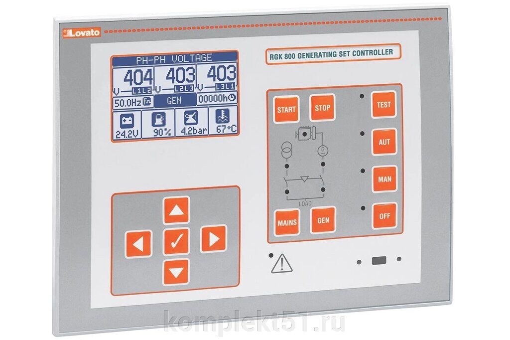 Контроллер Lovato RGK800 от компании Cпецкомплект - оборудование для автосервиса и шиномонтажа в Мурманске - фото 1