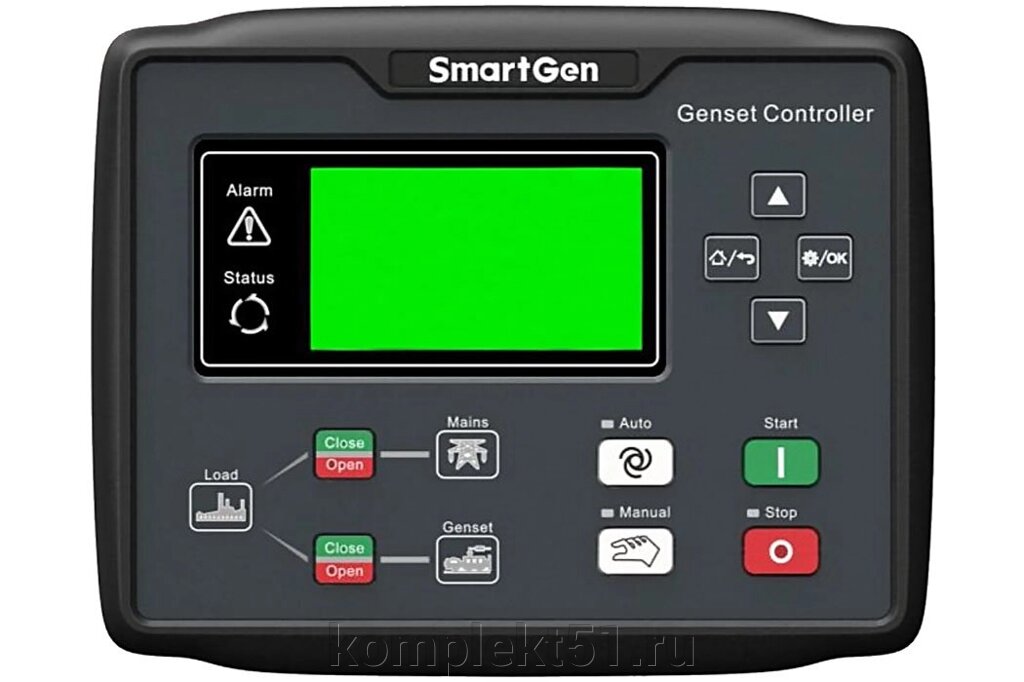 Контроллер SMARTGEN HGM-6120 NC от компании Cпецкомплект - оборудование для автосервиса и шиномонтажа в Мурманске - фото 1