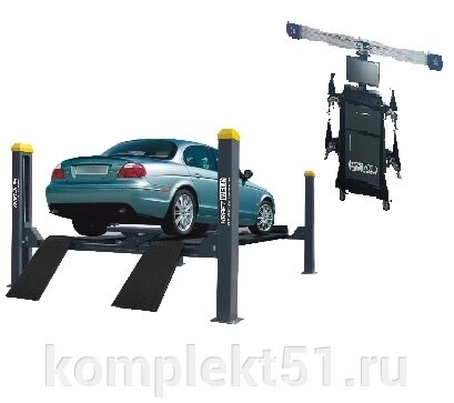 KraftWell 5.5WA_set_3 Пост сход-развала  г/п 5.5 тонн от компании Cпецкомплект - оборудование для автосервиса и шиномонтажа в Мурманске - фото 1