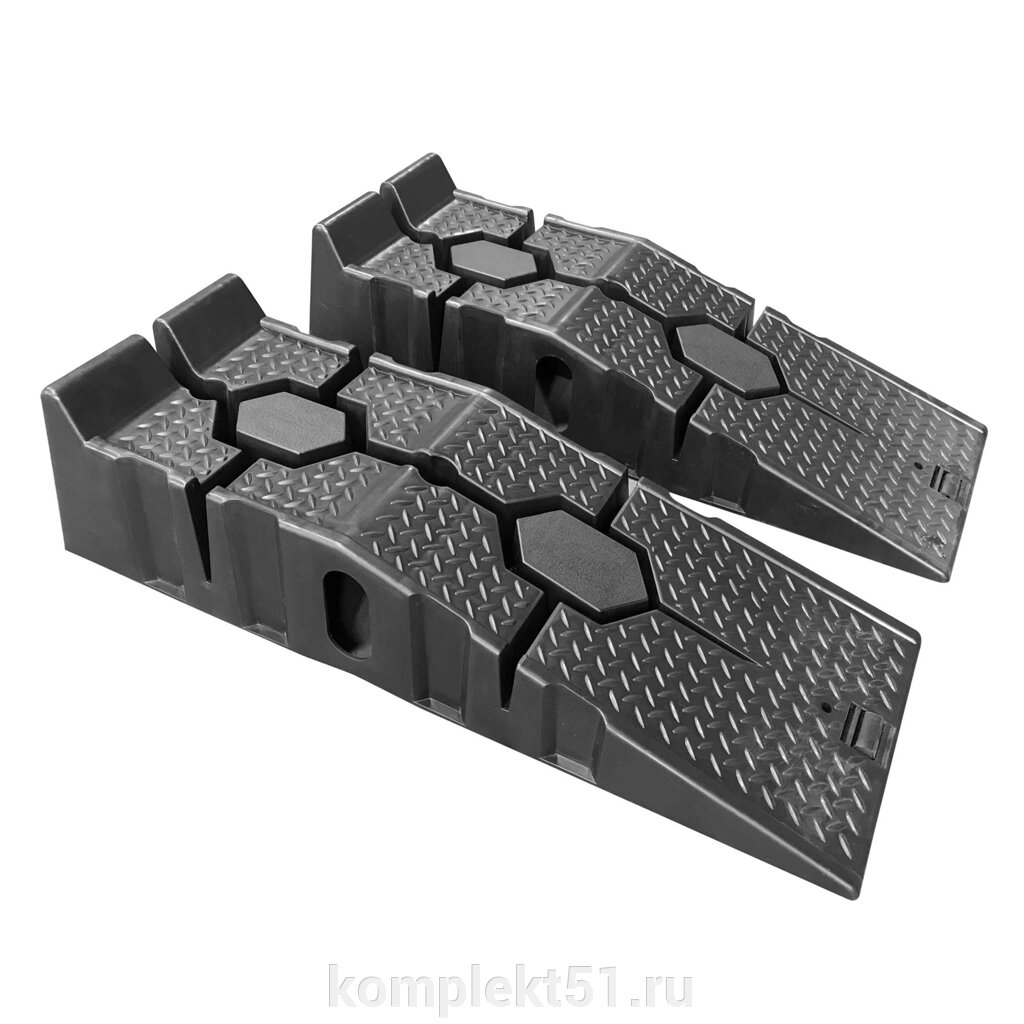 KraftWell KRW-CPR Трапы заездные пластиковые 2 шт. г/п 2500 кг. от компании Cпецкомплект - оборудование для автосервиса и шиномонтажа в Мурманске - фото 1