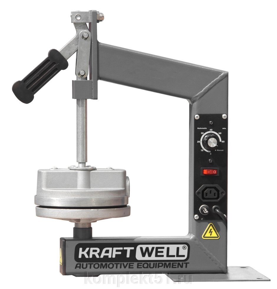 KraftWell KRW08VL Вулканизатор настольный с таймером от компании Cпецкомплект - оборудование для автосервиса и шиномонтажа в Мурманске - фото 1