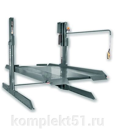 KraftWell KRWF3P Парковка двухстоечная, г/п 3000 кг. от компании Cпецкомплект - оборудование для автосервиса и шиномонтажа в Мурманске - фото 1