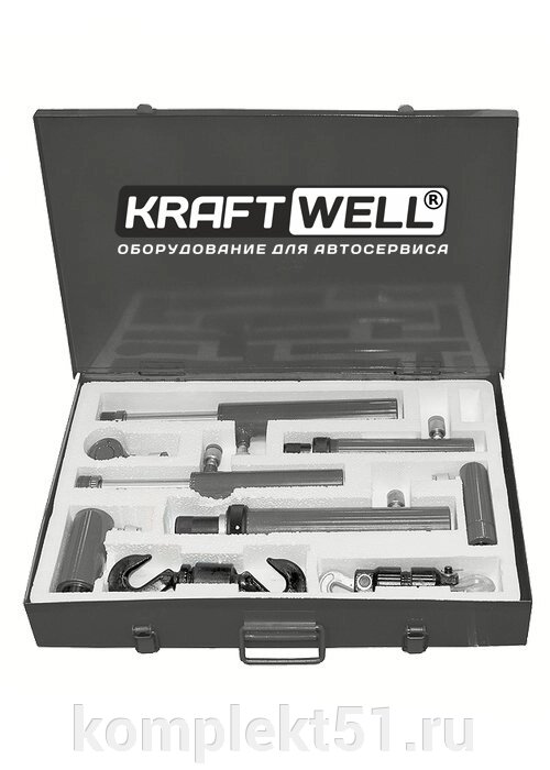 KraftWell KRWHCS Набор гидроцилиндров усилием от 2 до 10 т. (7шт) от компании Cпецкомплект - оборудование для автосервиса и шиномонтажа в Мурманске - фото 1