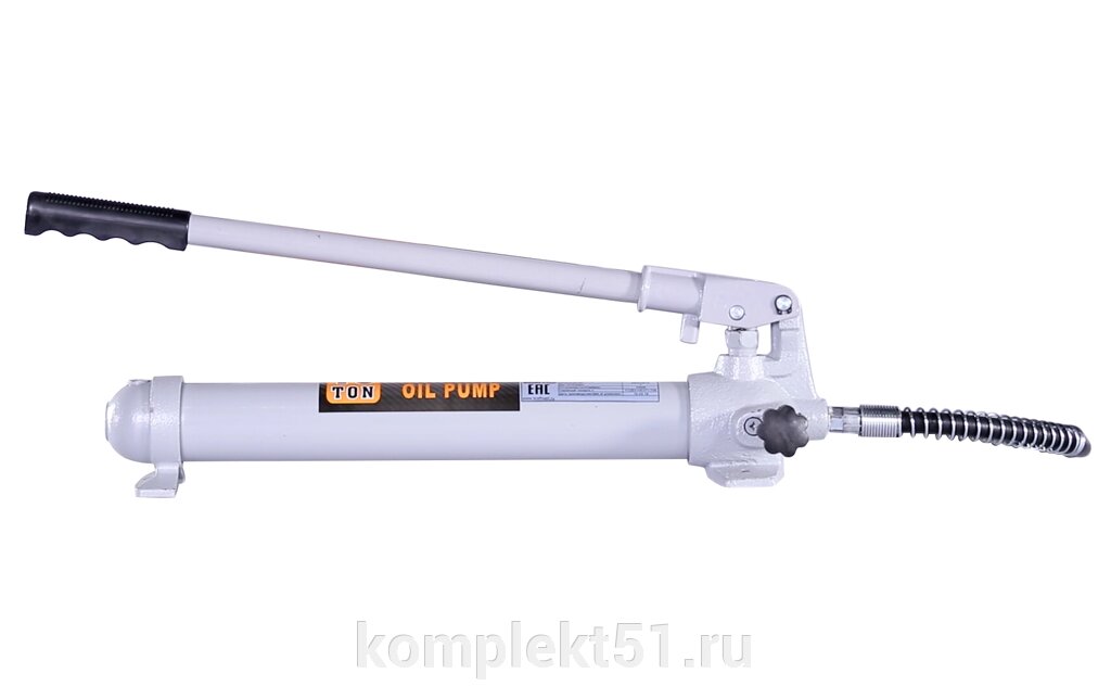 KraftWell KRWHP20 Насос гидравлический ручной 20 т от компании Cпецкомплект - оборудование для автосервиса и шиномонтажа в Мурманске - фото 1