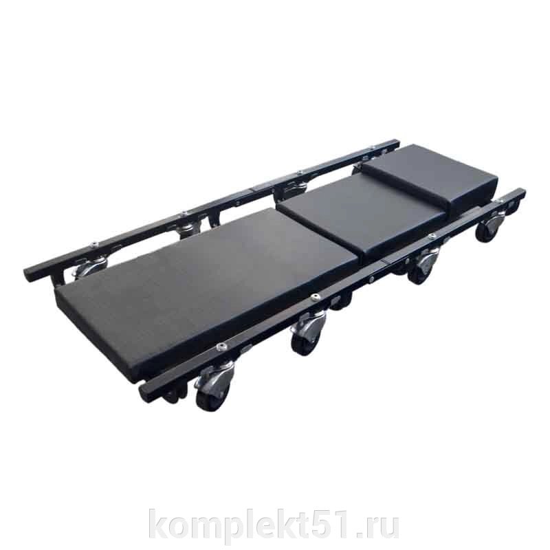 Лежак WDK-86044 от компании Cпецкомплект - оборудование для автосервиса и шиномонтажа в Мурманске - фото 1