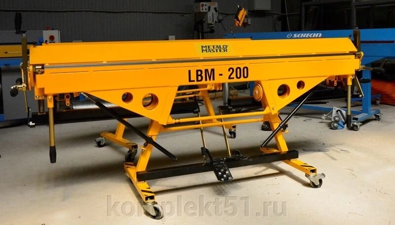 ЛИСТОГИБ METAL MASTER EUROMASTER LBM 200 от компании Cпецкомплект - оборудование для автосервиса и шиномонтажа в Мурманске - фото 1