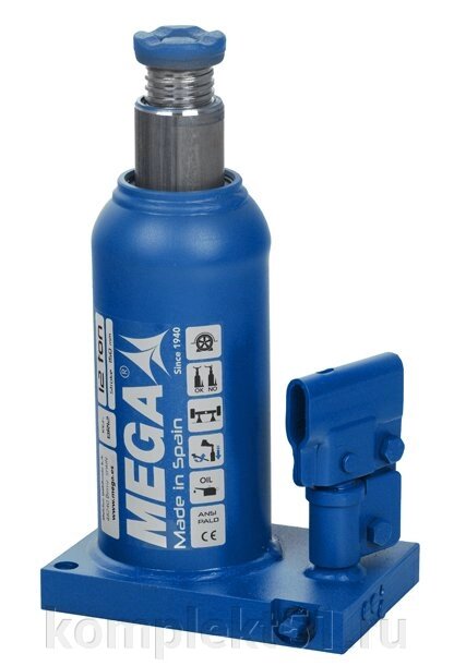 MEGA BR12 Домкрат бутылочный г/п 12000 кг. от компании Cпецкомплект - оборудование для автосервиса и шиномонтажа в Мурманске - фото 1