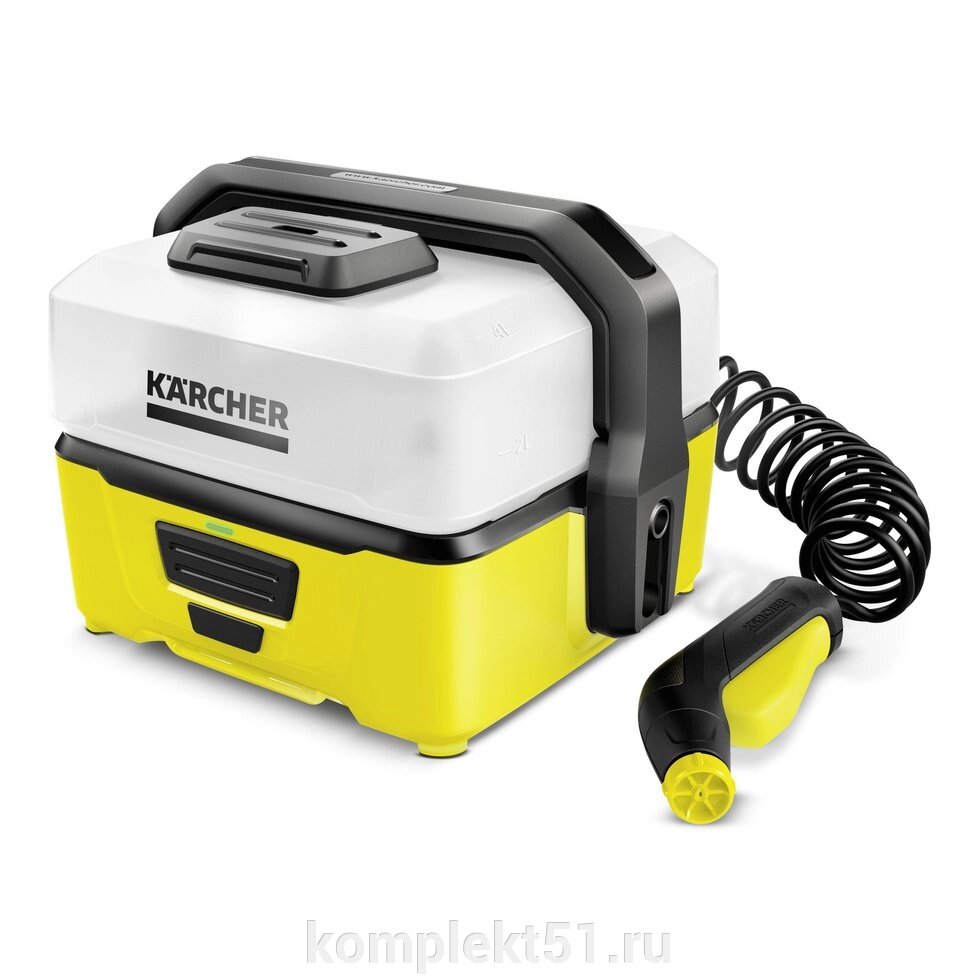 Минимойка Karcher OC 3 Аккумуляторная от компании Cпецкомплект - оборудование для автосервиса и шиномонтажа в Мурманске - фото 1