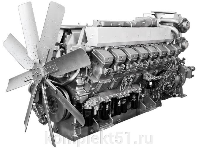 Mitsubishi S16R-PTA2 от компании Cпецкомплект - оборудование для автосервиса и шиномонтажа в Мурманске - фото 1