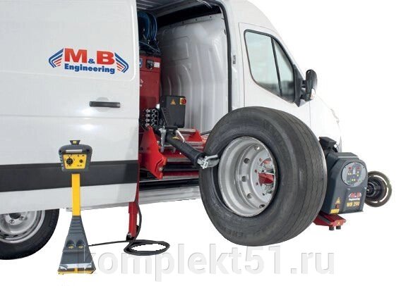 Мобильный станок шиномонтажный для грузовых авто M&B ENGINEERING srl от компании Cпецкомплект - оборудование для автосервиса и шиномонтажа в Мурманске - фото 1