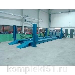 Nussbaum (Германия) Подъемник 4-ст. эл-гидр. COMBI LIFT 4.300 H SST; г/п 30.0 т; 8500 мм; от компании Cпецкомплект - оборудование для автосервиса и шиномонтажа в Мурманске - фото 1