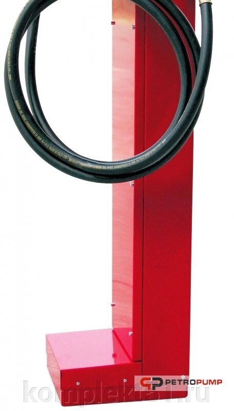 Пьедестал для установки топливораздаточной колонки CUBE красный от компании Cпецкомплект - оборудование для автосервиса и шиномонтажа в Мурманске - фото 1