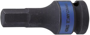 Kingtony шестигранник ударный 405519m (бит) 1/2" hex l=60мм 19мм