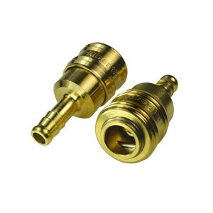 Муфта быстроразъёмного соединения Huberth DN 7.2 с ёлочкой 9 мм (10 шт.)