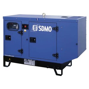 Дизельный генератор SDMO T12KM в кожухе