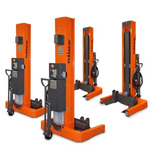 EHB907KDC FINKBEINER КОМПЛЕКТ ИЗ 4-Х ПОДКАТНЫХ КОЛОНН, Г/П 7500 КГ НА КОЛОННУ, БЕСПРОВОДНЫЕ