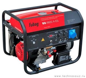 Техносоюз FUBAG BS6600 A ES Бензиновый генератор на 6,5 кВт, FUBAG BS6600 A ES