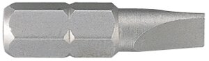 Kingtony насадка 102504s1 (бит) шлицевая 4*0,5мм 1/4"