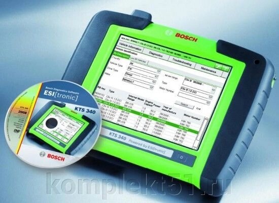 Сканер диагностический BOSCH KTS 340, встроенный адаптер ISO-CAN - описание