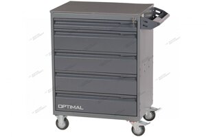 Тележка инструментальная, 5 выдвижных ящиков OPTIMAL NT215
