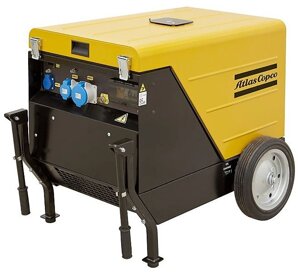 Дизельный генератор Atlas Copco QEP S10 на шасси