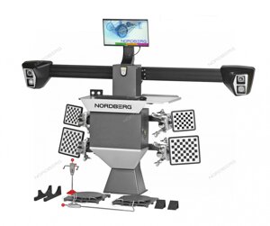 Стенд сход-развал 3D, укороченная колонна для ям NORDBERG C802PIT_серый