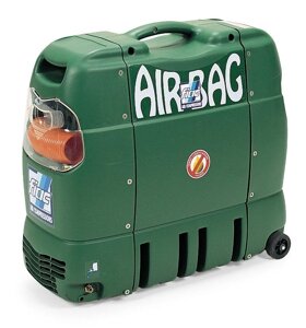 Поршневой компрессор FIAC AIRBAG HP 1.5 / 1,1 кВт 192 л/мин / прямой привод / безмасляный 220В / ресивер 6 л