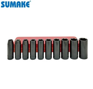 Техносоюз SIS-4401 Набор головок ударных 1/2"(10шт) CR-VAудл