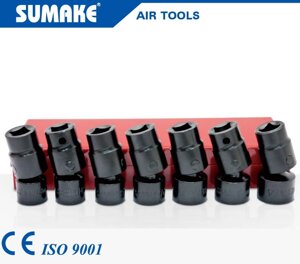 Техносоюз SIS-4407 Головки Набор головок ударных 1/2"(7шт) CR-VA