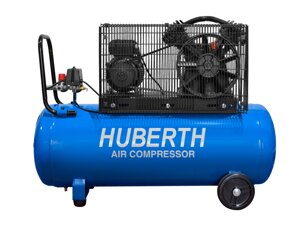 Компрессор воздушный Huberth RP104100 с горизонтальным ресивером 100 л (1Ф. x230В)