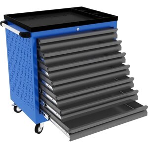 PROFFI 795.7 Тележка инструментальная RAL 5005 (7 выдвижных ящиков)