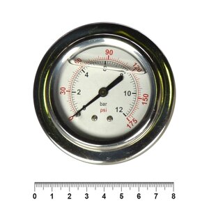 Манометр на 12 бар для Trommelberg NG6000SE (до 2009 г.)