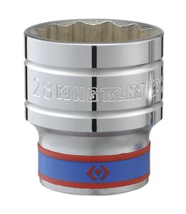 KINGTONY ГОЛОВКА ТОРЦЕВ. 433027M 1/2" 12гр. 27мм