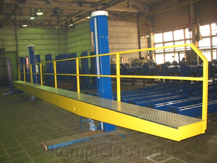 Платформа подъемная П5-12 г/п 300 кг от компании Cпецкомплект - оборудование для автосервиса и шиномонтажа в Мурманске - фото 1