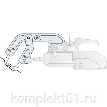 Плечо тип С (С10) модификация в Х клещи. от компании Cпецкомплект - оборудование для автосервиса и шиномонтажа в Мурманске - фото 1