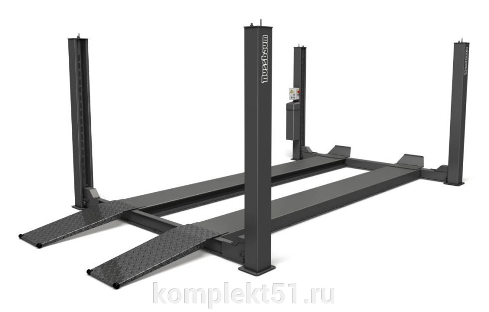 Подъемник четырехстоечный Nussbaum Combi Lift 4.40 S 4800 от компании Cпецкомплект - оборудование для автосервиса и шиномонтажа в Мурманске - фото 1