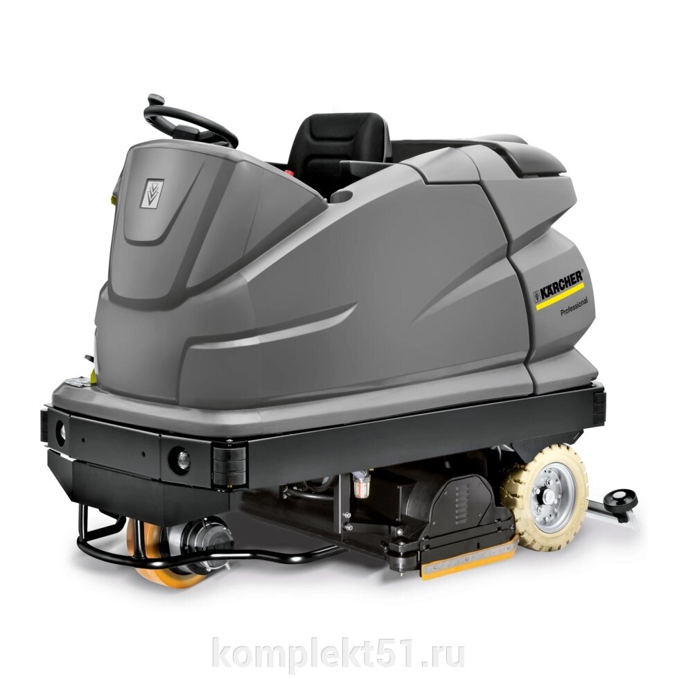 Поломоечная машина с сиденьем для оператора Karcher B 250 R + R100/R120 от компании Cпецкомплект - оборудование для автосервиса и шиномонтажа в Мурманске - фото 1