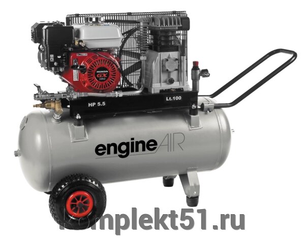 Поршневой компрессор ABAC EngineAIR А39B/100 5HP от компании Cпецкомплект - оборудование для автосервиса и шиномонтажа в Мурманске - фото 1