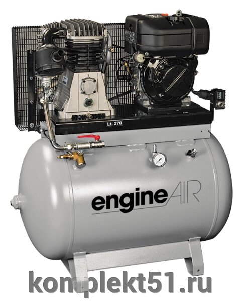Поршневой компрессор ABAC EngineAIR B6000/270 11HP от компании Cпецкомплект - оборудование для автосервиса и шиномонтажа в Мурманске - фото 1