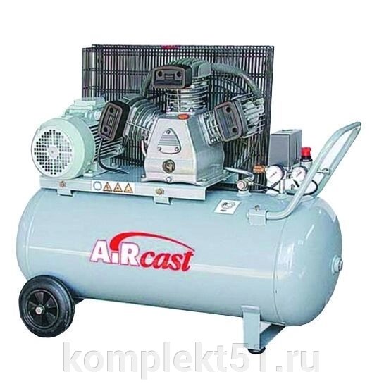 Поршневой компрессор AirCast СБ4/С-200. LB40 от компании Cпецкомплект - оборудование для автосервиса и шиномонтажа в Мурманске - фото 1